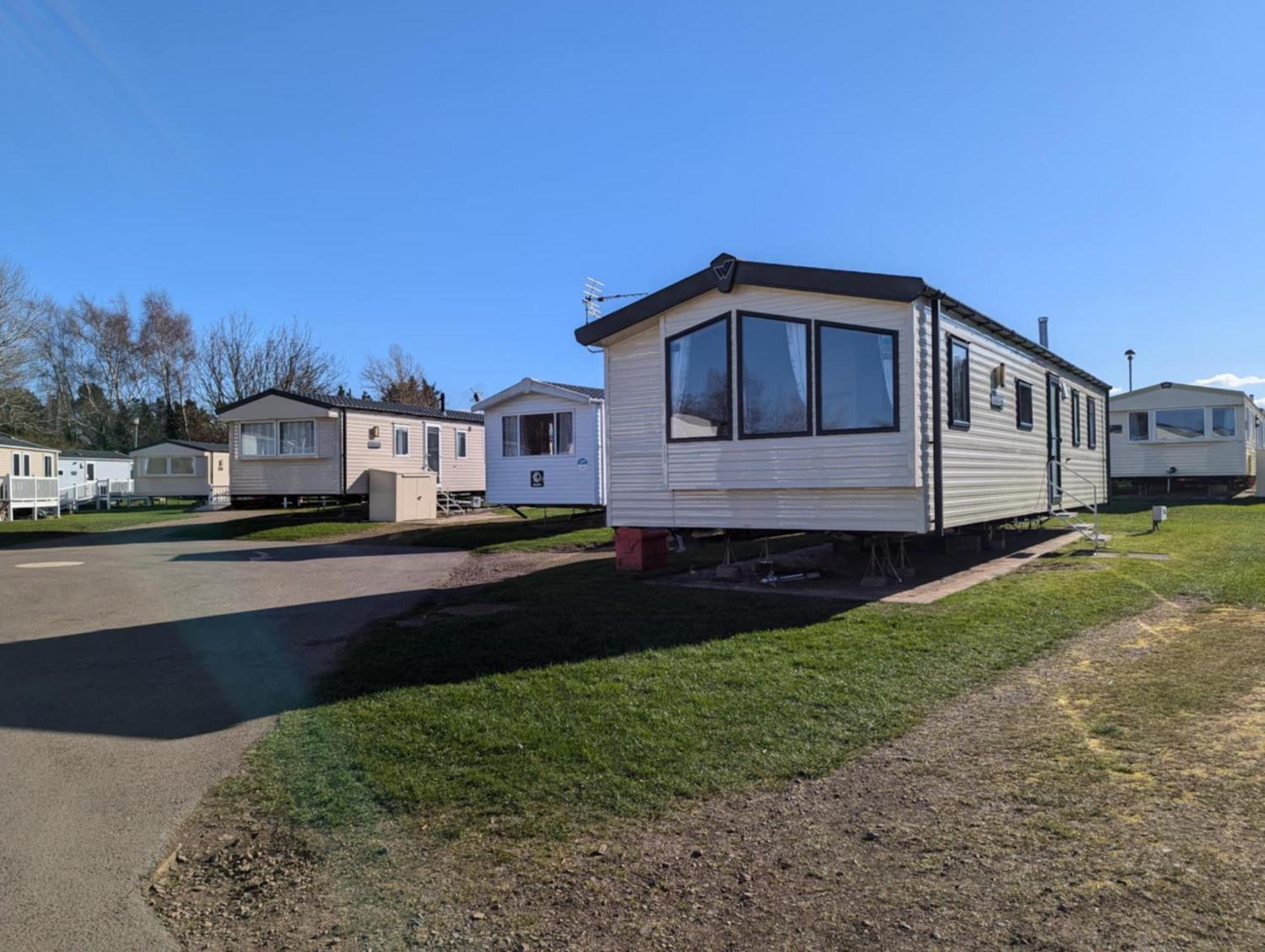 Salsa Static Caravan Close To Edinburgh Port Seton Exterior foto