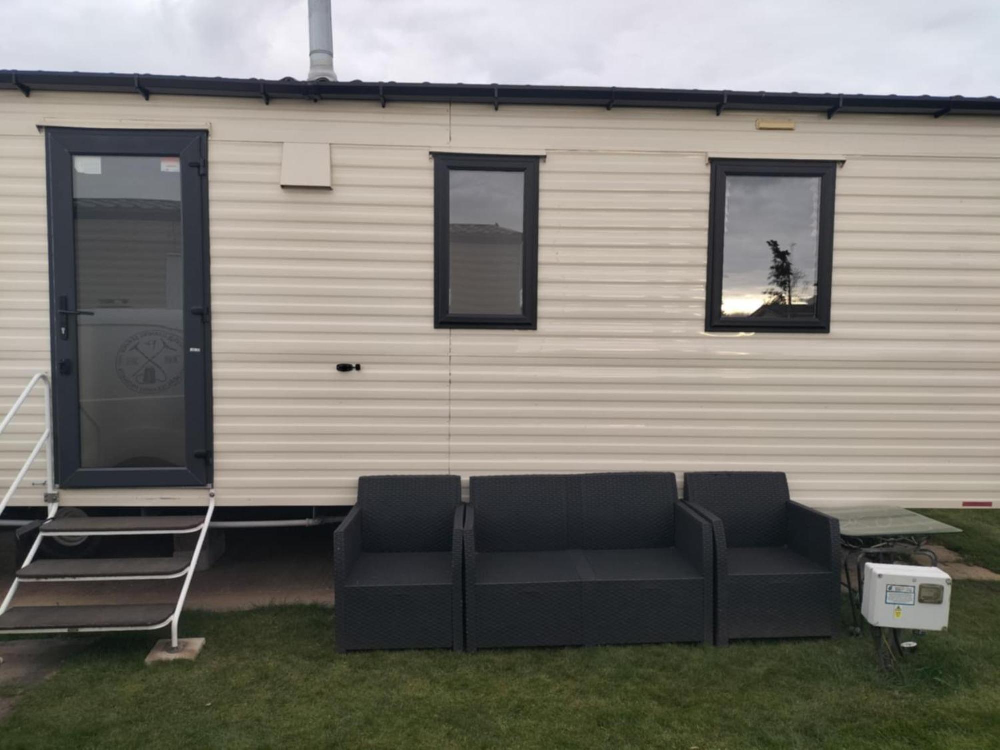 Salsa Static Caravan Close To Edinburgh Port Seton Exterior foto