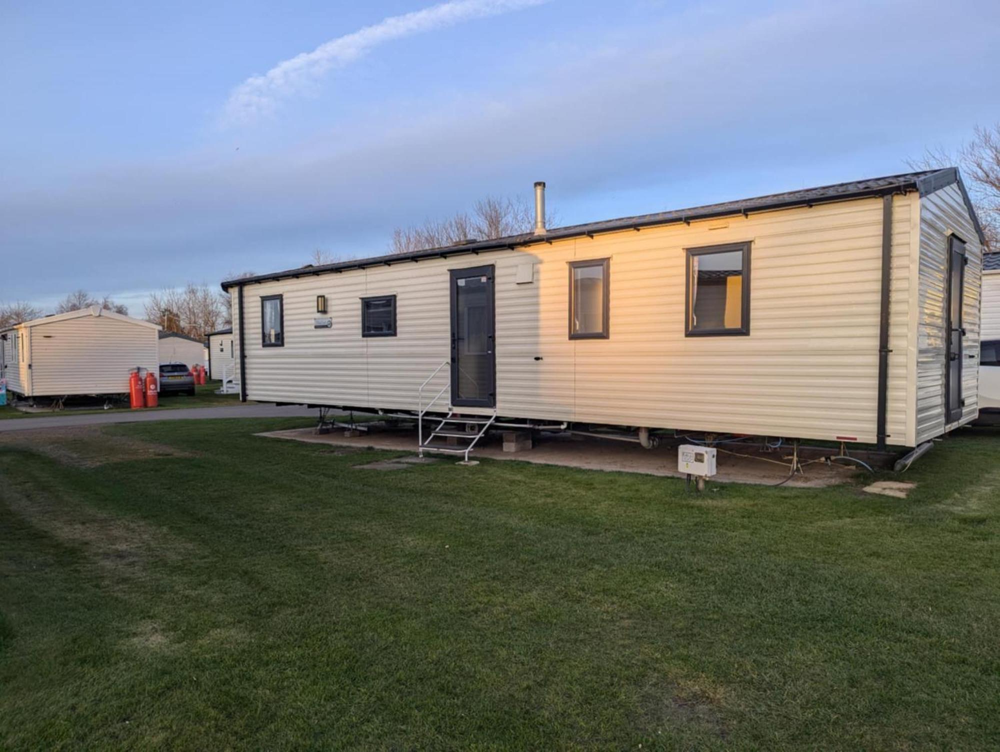 Salsa Static Caravan Close To Edinburgh Port Seton Exterior foto