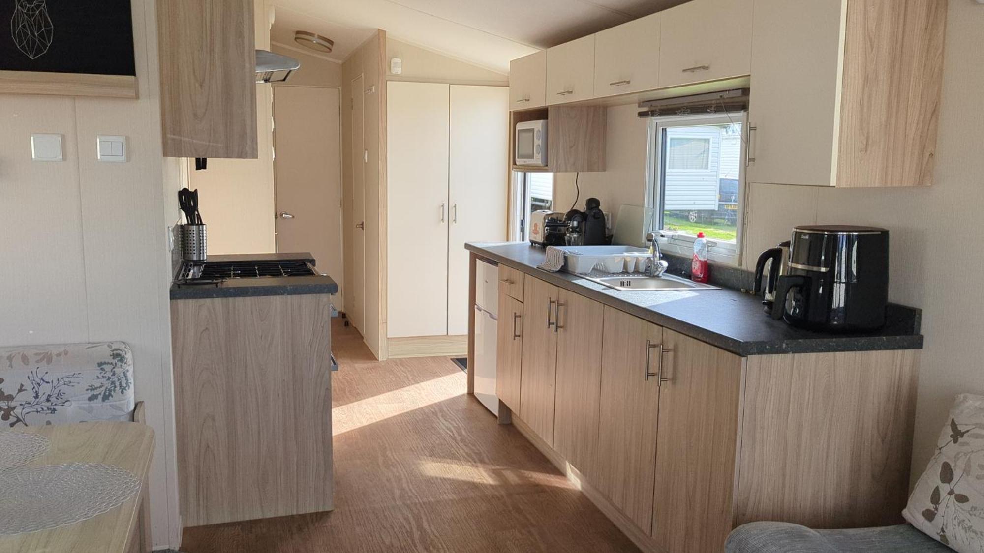 Salsa Static Caravan Close To Edinburgh Port Seton Exterior foto