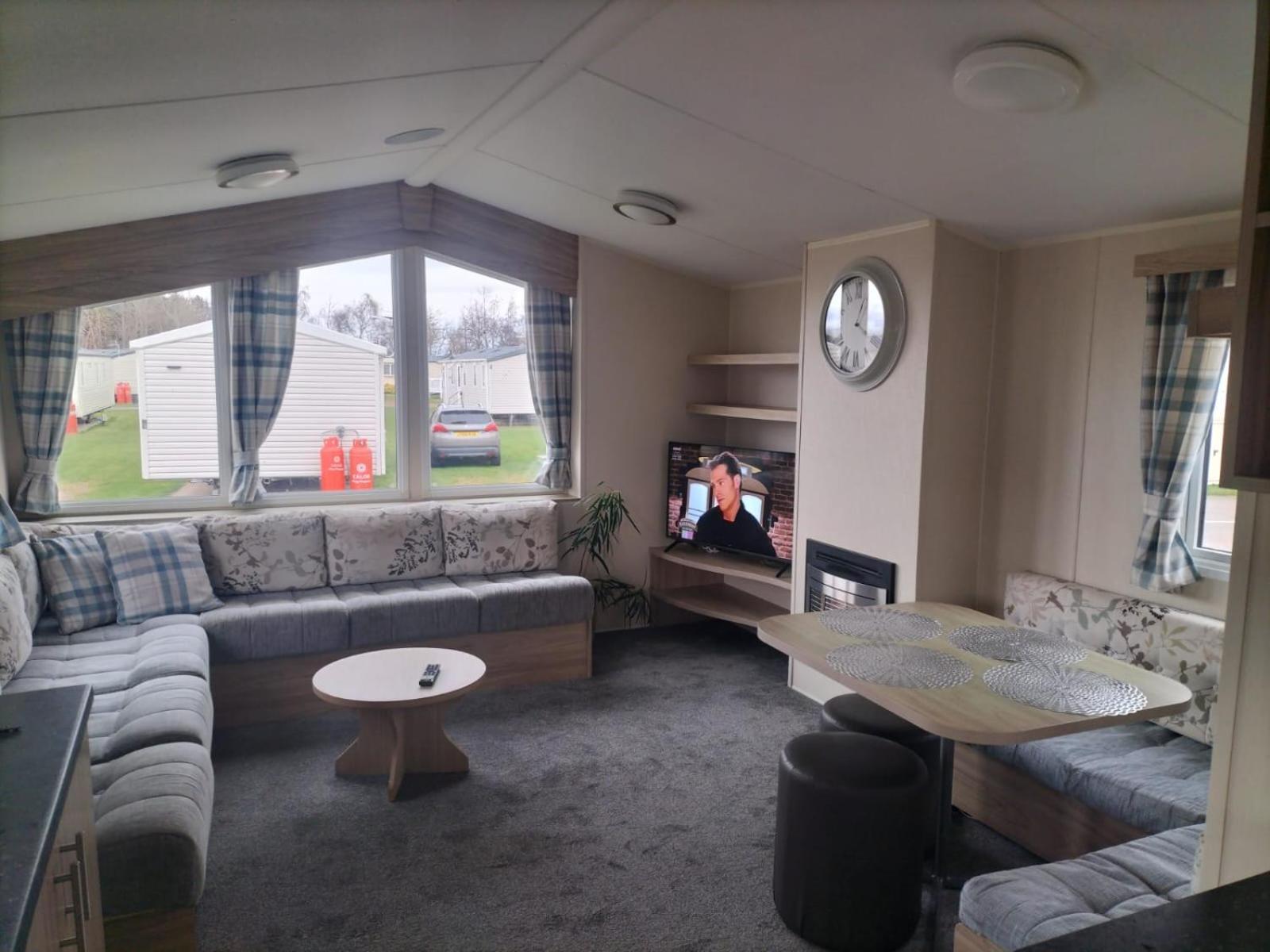 Salsa Static Caravan Close To Edinburgh Port Seton Exterior foto