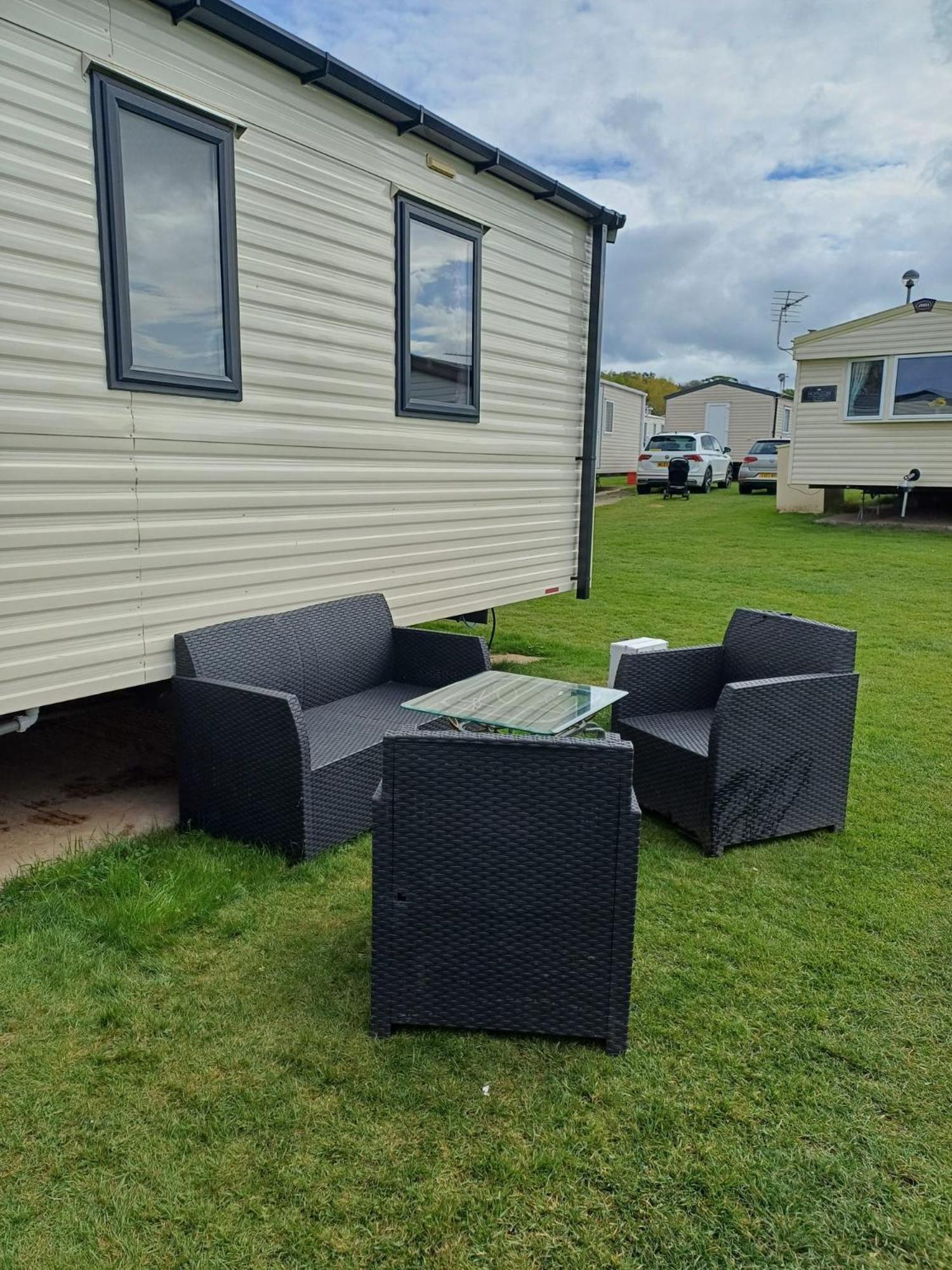 Salsa Static Caravan Close To Edinburgh Port Seton Exterior foto